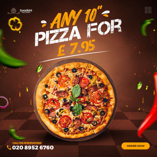 10 inch Pizza offer